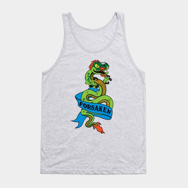 Forsaken Dragon Tattoo Tank Top by Vault Emporium